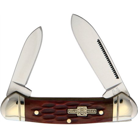 Mini Canoe Red Jig Bone