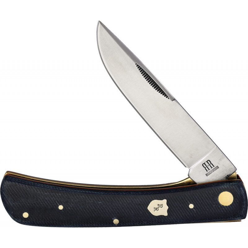 Denim Micarta Work Knife