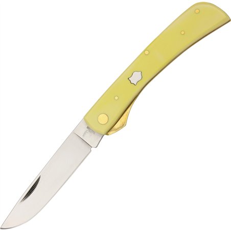 Work Knife Yellow Synthetic