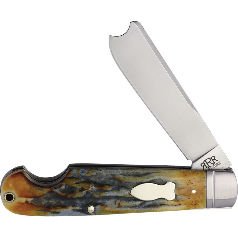 One Arm Razor D2 Stag Bone