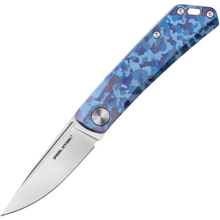 Luna TC Slip Joint Blue Camo