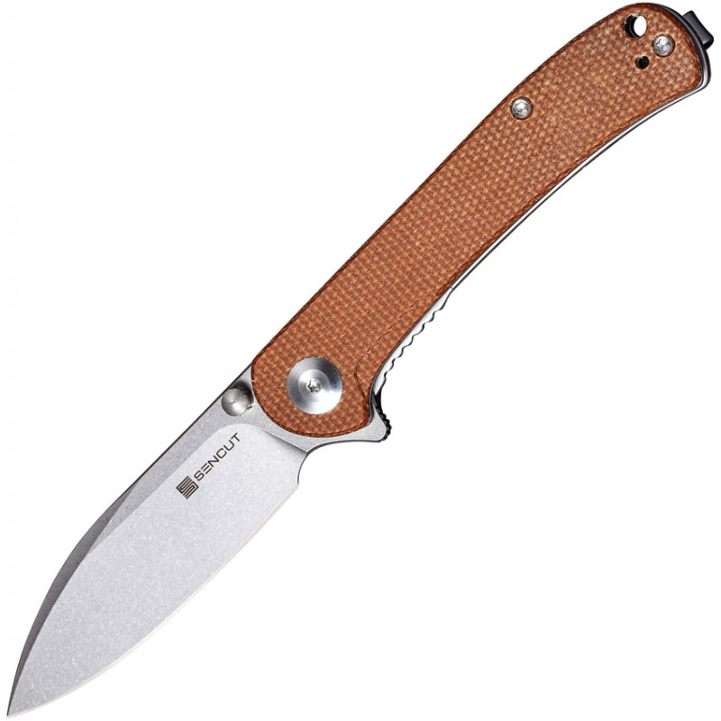 Scepter Linerlock Brn Micarta