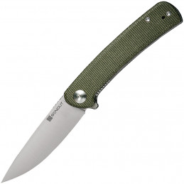 Neches Linerlock Grn Micarta