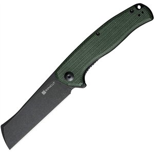 Traxler Linerlock Green Mic