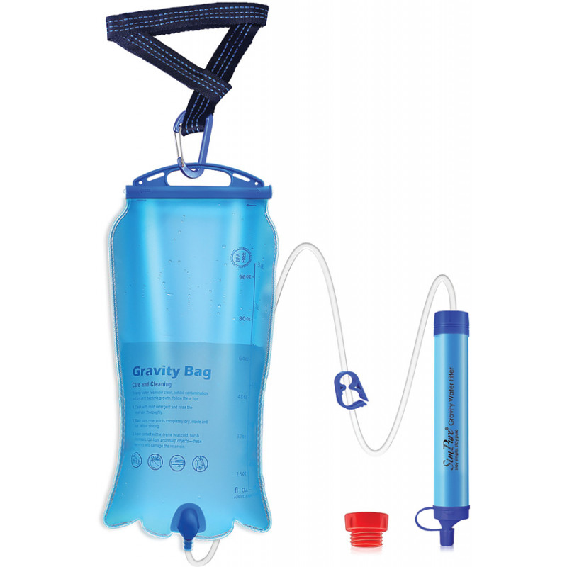 Gravity Water Filter Bag 3L