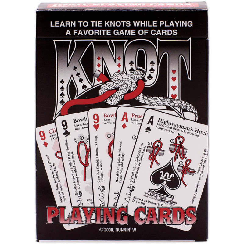 Knot Tying Playing Cards