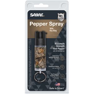 Key Ring Pepper Spray Camo