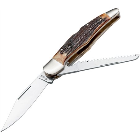Folding Hunter Double Lockback