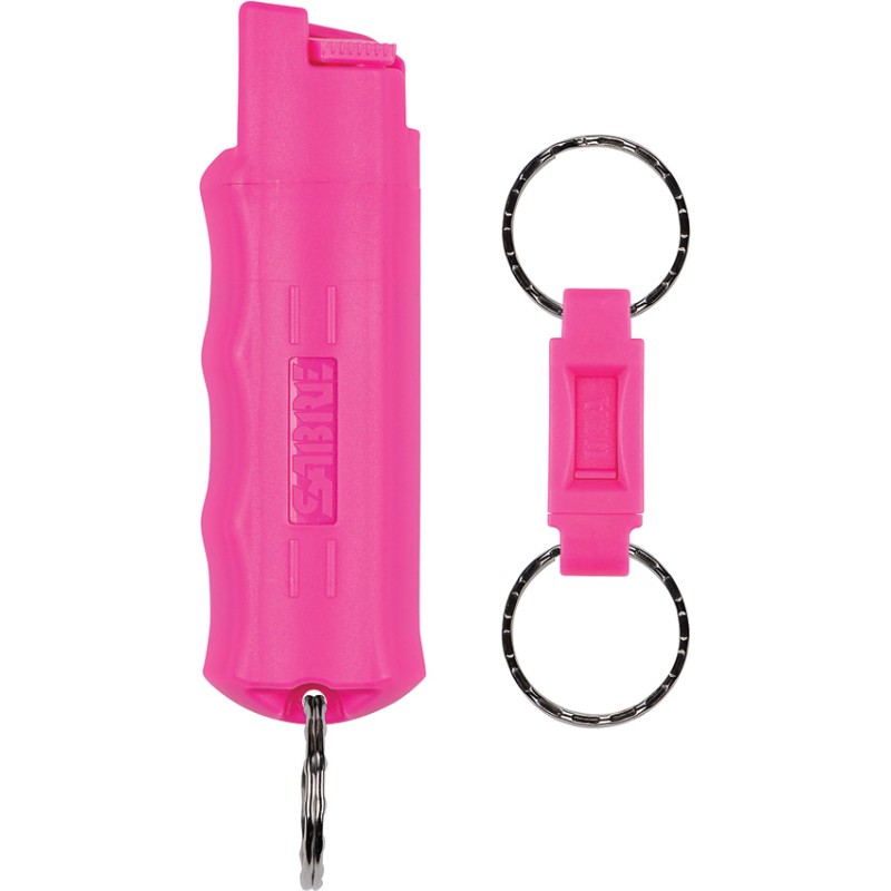 Key Ring Pepper Spray Pink