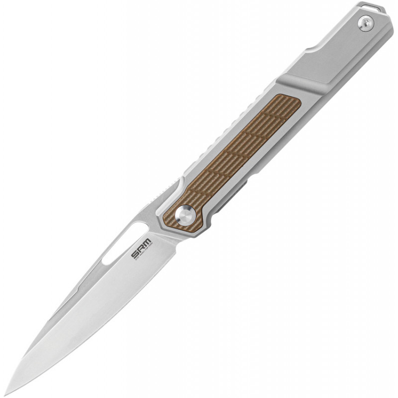 Titanium Framelock Tan