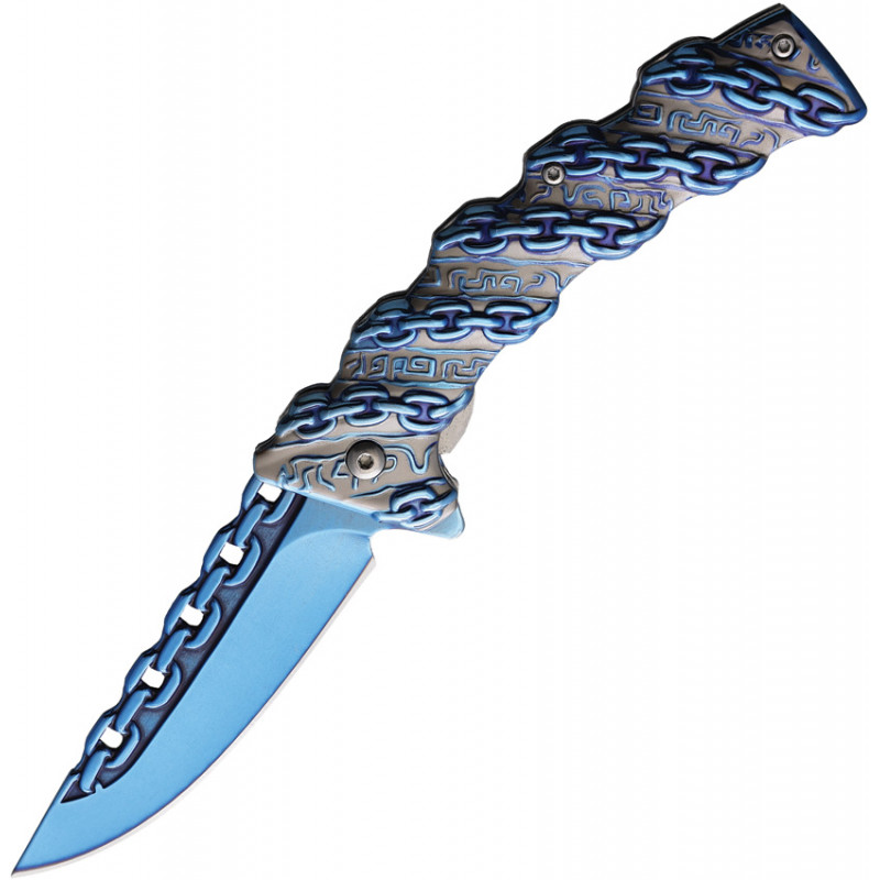 Chain Linerlock A/O Blue