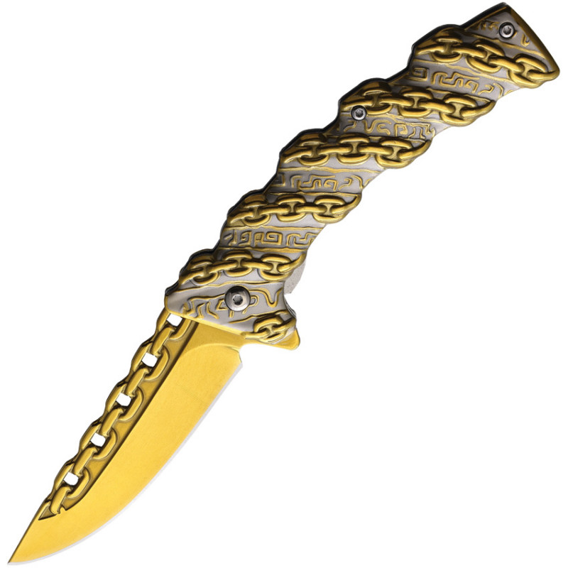 Chain Linerlock A/O Gold