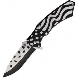 Flag Linerlock A/O Black