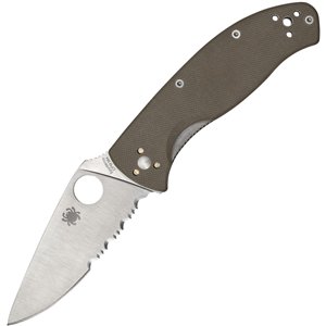 Tenacious Linerlock Brown G10