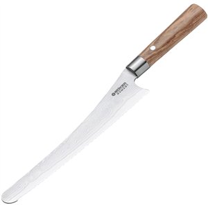 Damast Bread Knife Olive
