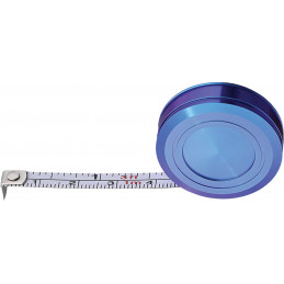 Keychain Measuring Tape Blue