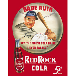 Babe Ruth Red Rock Cola