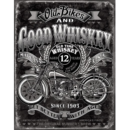 Old Bikes Good Whiskey