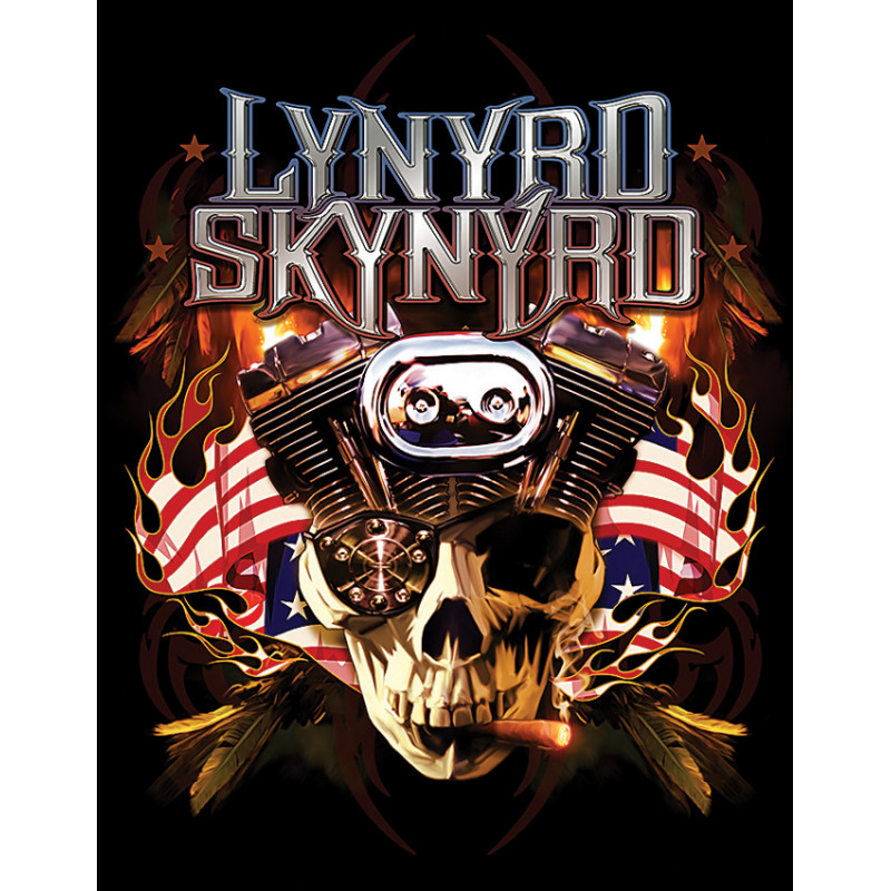 Skynyrd Motor Skull