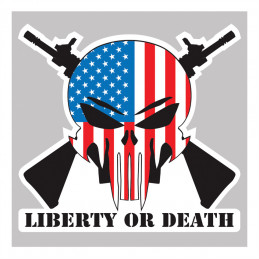 Sticker Liberty or Death