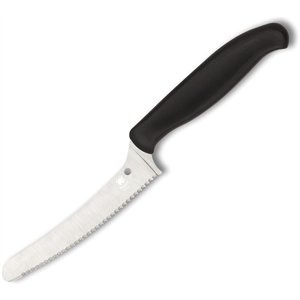 Z-Cut Kitchen Knife Black