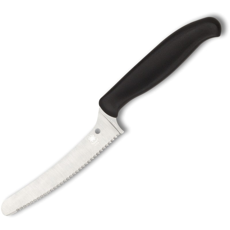 Z-Cut Kitchen Knife Black