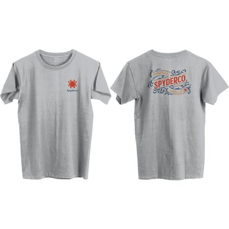 Western T-Shirt Lg Gray