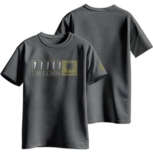 Life's A Grind T-Shirt Gry XL