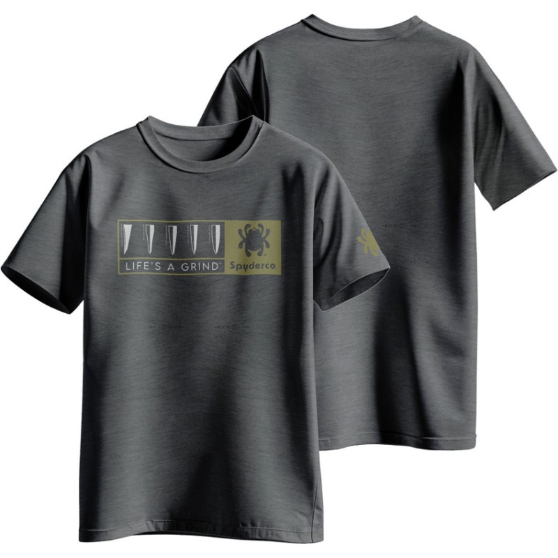 Life's A Grind T-Shirt Gry XL