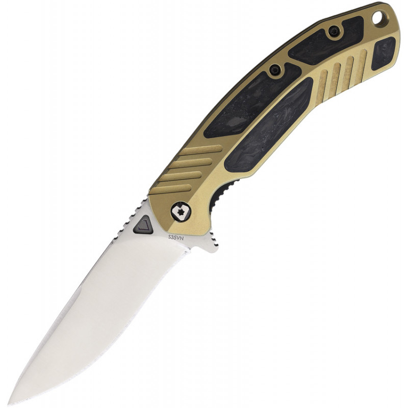 Tectonic Linerlock CF Gold