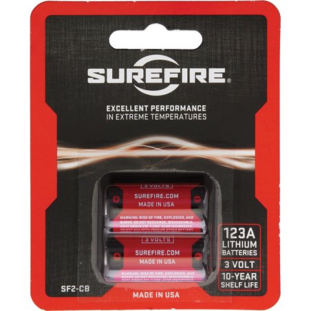 123A Batteries Pack of 2
