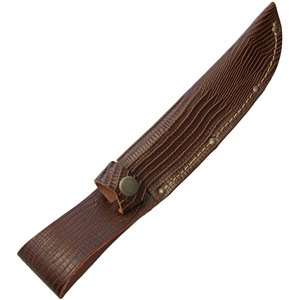 Fixed Blade Belt Sheath Lizard