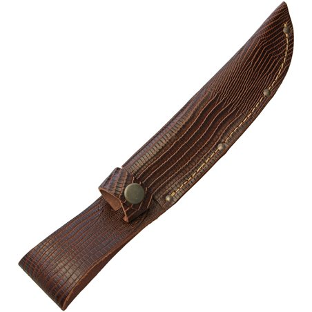 Fixed Blade Belt Sheath Lizard