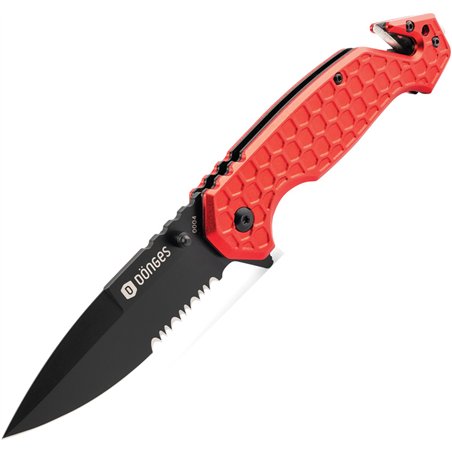 Basic Rescue Linerlock Red