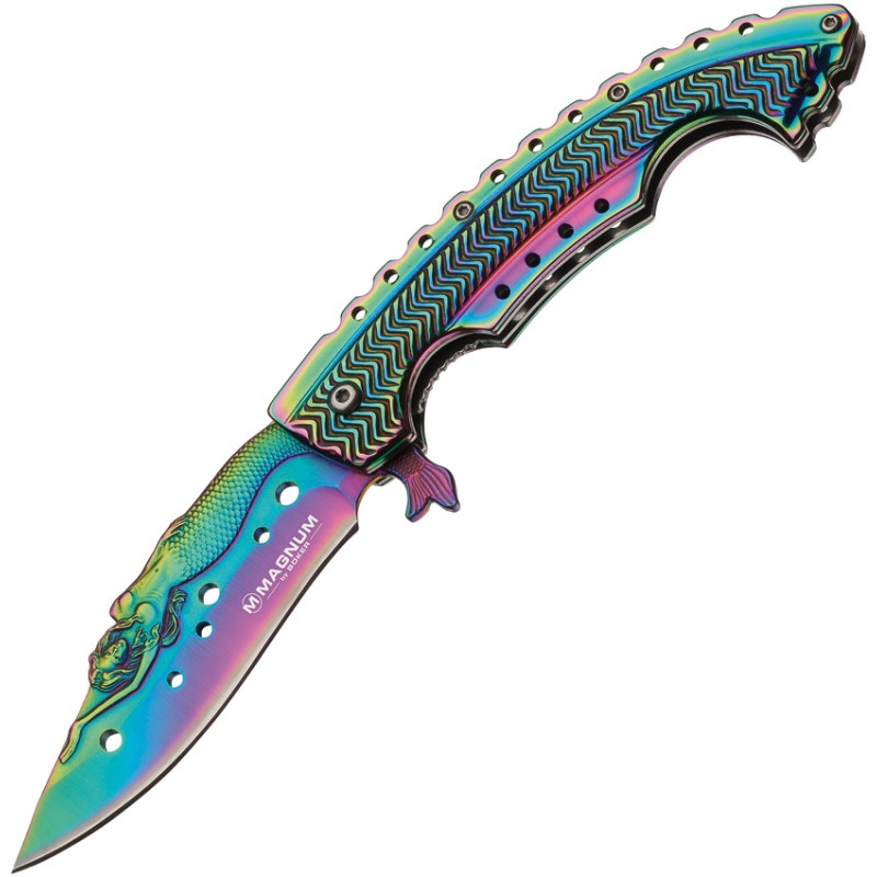 Rainbow Mermaid Linerlock