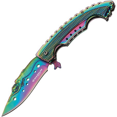 Rainbow Mermaid Linerlock