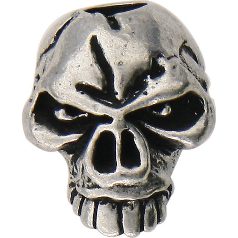Emerson Skull Bead Pewter