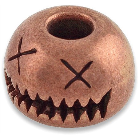 Smiley Bead Copper