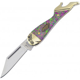 Leg Knife Mardi Gras