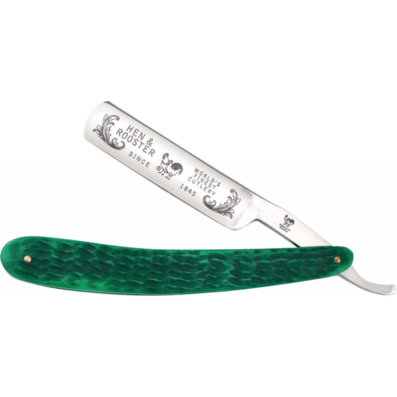 Folding Razor Green Bone