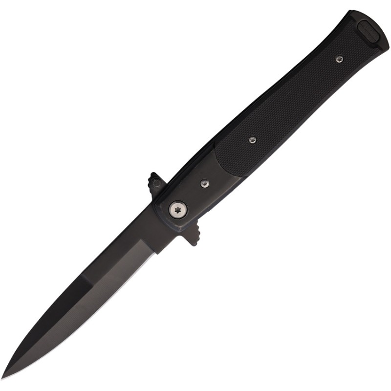Stiletto Style Linerlock Black