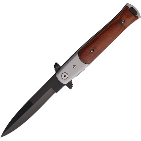 Stiletto Style Linerlock Brn