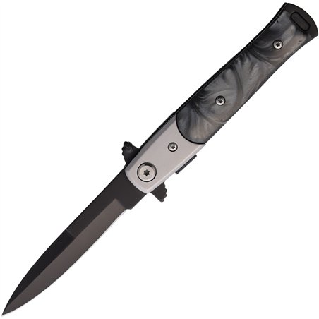 Stiletto Style Linerlock Black
