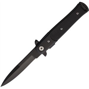 Stiletto Style Linerlock Black