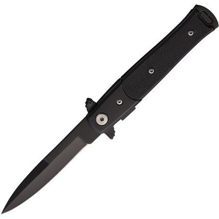 Stiletto Style Linerlock Black