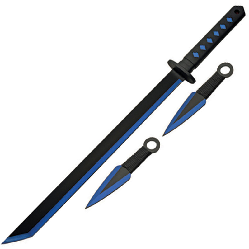 Ninja Sword Thrower Set Blue