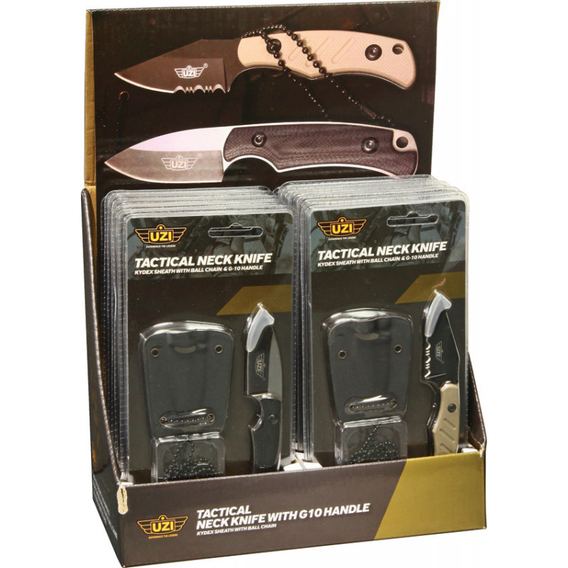 Tactical Neck Knife Display