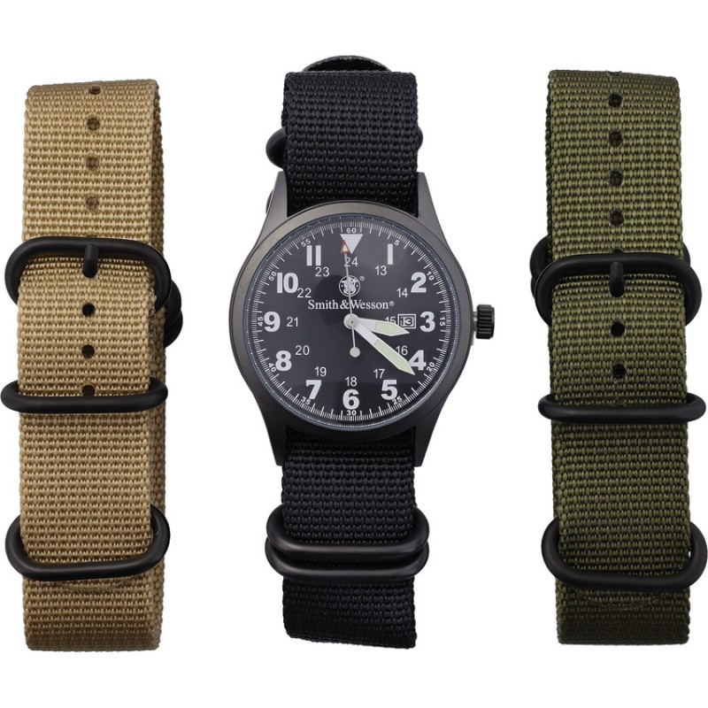 Military Watch Black