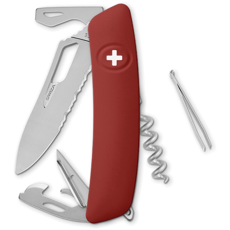 SH03 Swiss Pocket Knife Red