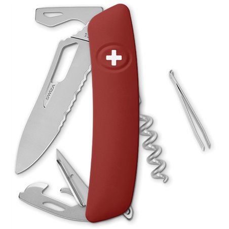 SH03 Swiss Pocket Knife Red